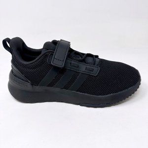 Adidas Racer TR21 C Triple Black Kids Youth Running Trainers GZ9128